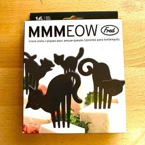 BNIB MMMEOW black cat snack picks